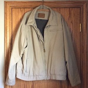 Men’s tan winter coat